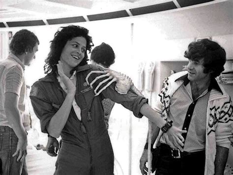 sigourney weaver hot|Behind the scenes photos of Sigourney Weaver in ALIEN (1979).